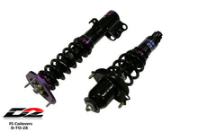 Load image into Gallery viewer, D2 Racing RS Coilovers For 03-10 Pontiac Vibe 03-13 Toyota Matrix 09-19 Toyota Corolla FWD (D-TO-28)