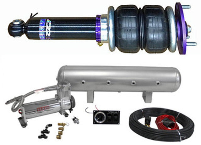 D2 Racing Air Struts with Optional Management For 09-13 Infiniti G37 14-15 Infiniti Q60 RWD (D-IN-07-1)