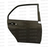 Seibon OE-style carbon fiber doors for 2003-2007 Mitsubishi Lancer EVO (REAR) OFF ROAD USE ONLY. (DD