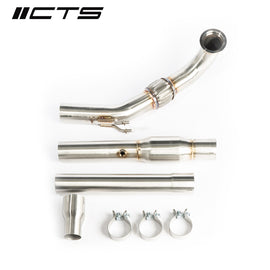 CTS Turbo Gen3 1.8T/2.0T TSI Downpipe with High-Flow Cat (CTS-EXH-DP-0013-CAT)
