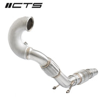 Load image into Gallery viewer, CTS Turbo MQB FWD Exhaust Downpipe with HIGH FLOW CAT (MK7/MK7.5 Golf, GTI, GLI, A3 FWD) (CTS-EXH-DP-0014-CAT)