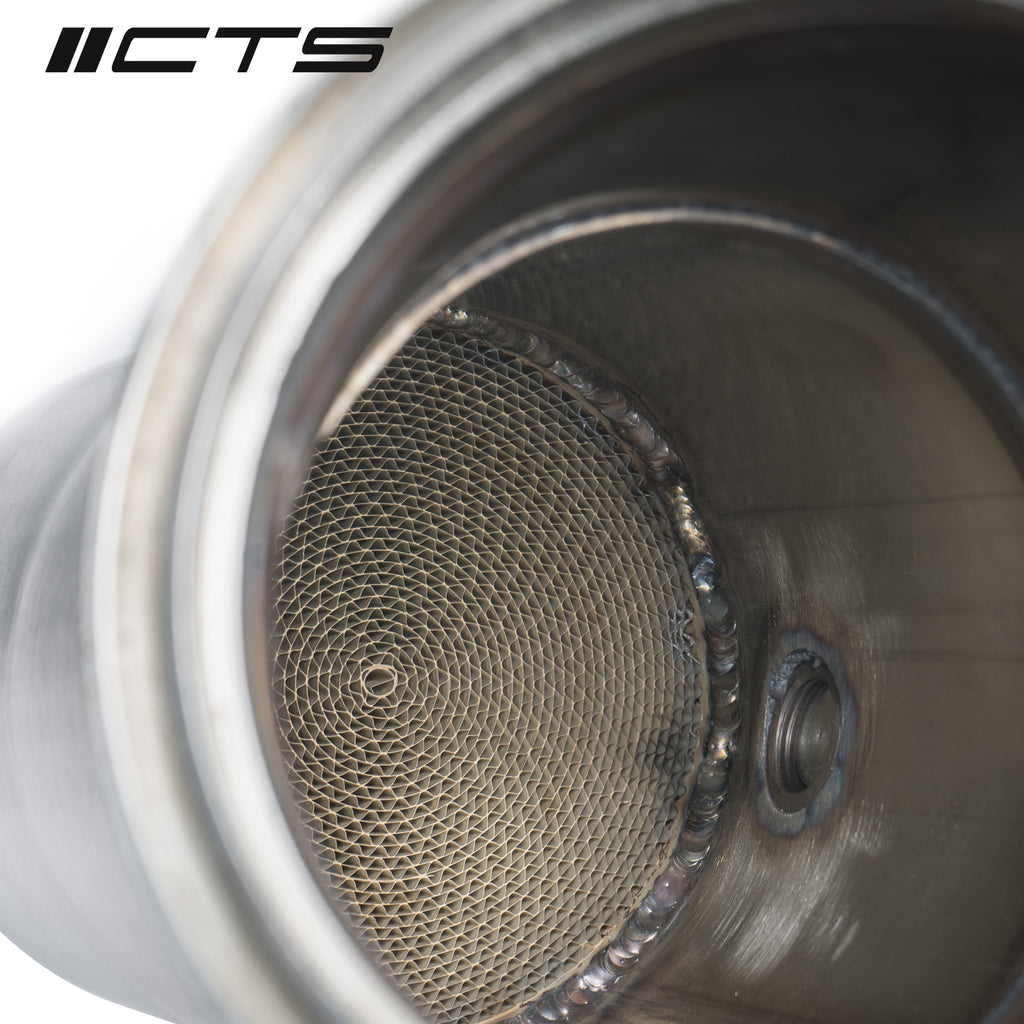 CTS Turbo 4.5" HIGH-FLOW CAT for MK5/A90/A91 2020+ Toyota Supra (CTS-EXH-DP-0024-S-CAT)