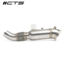 Load image into Gallery viewer, CTS Turbo 4.5&quot; HIGH-FLOW CAT for MK5/A90/A91 2020+ Toyota Supra (CTS-EXH-DP-0024-S-CAT)