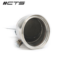 Load image into Gallery viewer, CTS Turbo 4.5&quot; HIGH-FLOW CAT for MK5/A90/A91 2020+ Toyota Supra (CTS-EXH-DP-0024-S-CAT)