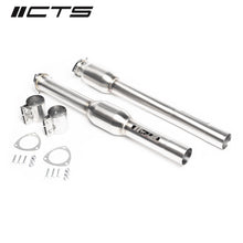 Load image into Gallery viewer, CTS Turbo Performance catted Mid-Pipes for 8V/8Y Audi RS3 and 8S Audi TTRS (CTS-EXH-DP-0027-CAT)