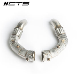 CTS Turbo BMW S63 F10 M5/M5C & F06/F12/F13 M6/M6C Downpipes (CTS-EXH-DP-0034)