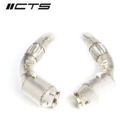 CTS Turbo BMW S63 F10 M5/M5C & F06/F12/F13 M6/M6C High-Flow CATS (CTS-EXH-DP-0034-CAT)