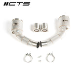 CTS Turbo C8 Audi RS6/RS7 Race Downpipe (CTS-EXH-DP-0049)