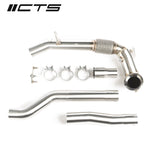 CTS Turbo EVO4 AWD RACE Exhaust Downpipe MK8 VW Golf R/8Y Audi S3 (CTS-EXH-DP-0056)