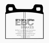 EBC Ultimax OEM Replacement Brake Pads (UD031)