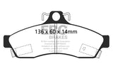 EBC Ultimax OEM Replacement Brake Pads (UD628)