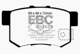 EBC 6000 Series Greenstuff Truck/SUV Brakes Disc Pads (DP61193/2)