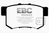 EBC Ultimax OEM Replacement Brake Pads (UD537)