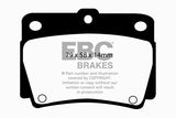 EBC 6000 Series Greenstuff Truck/SUV Brakes Disc Pads (DP61228)