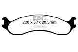 EBC Ultimax OEM Replacement Brake Pads (UD655)