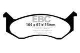 EBC 6000 Series Greenstuff Truck/SUV Brakes Disc Pads (DP61277)