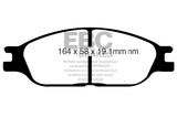 EBC 6000 Series Greenstuff Truck/SUV Brakes Disc Pads (DP61310)