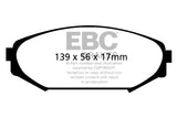 EBC 6000 Series Greenstuff Truck/SUV Brakes Disc Pads (DP61311)