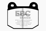 EBC Bluestuff NDX Full Race Brake Pads (DP51538NDX)