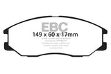 EBC 6000 Series Greenstuff Truck/SUV Brakes Disc Pads (DP61558)