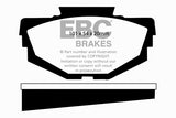 EBC BrakesGreenstuff 2000 Series Sport Brake Pads - DP2155