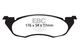 EBC 6000 Series Greenstuff Truck/SUV Brakes Disc Pads (DP61632)