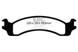 EBC 6000 Series Greenstuff Truck/SUV Brakes Disc Pads (DP61640)