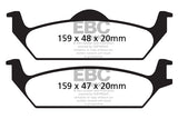 EBC 6000 Series Greenstuff Truck/SUV Brakes Disc Pads (DP61648)