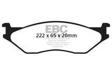 EBC Truck/SUV Extra Duty Brake Pads (ED91653)