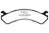 EBC 6000 Series Greenstuff Truck/SUV Brakes Disc Pads (DP61663)