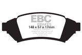 EBC Ultimax OEM Replacement Brake Pads (UD1000)