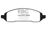 EBC 6000 Series Greenstuff Truck/SUV Brakes Disc Pads (DP61694)