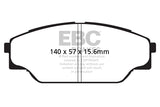 EBC 6000 Series Greenstuff Truck/SUV Brakes Disc Pads (DP61713)