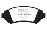 EBC Ultimax OEM Replacement Brake Pads (UD1076)