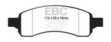 EBC 6000 Series Greenstuff Truck/SUV Brakes Disc Pads (DP61761/2)