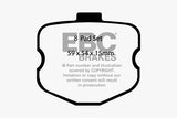 EBC Bluestuff NDX Full Race Brake Pads (DP51771/3NDX)