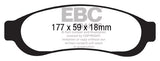 EBC Truck/SUV Extra Duty Brake Pads (ED91779)