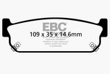 EBC Ultimax OEM Replacement Brake Pads (UD588)