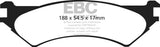 EBC 6000 Series Greenstuff Truck/SUV Brakes Disc Pads (DP61787)