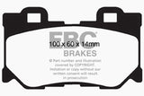 EBC 6000 Series Greenstuff Truck/SUV Brakes Disc Pads (DP61824)