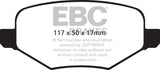 EBC 6000 Series Greenstuff Truck/SUV Brakes Disc Pads (DP61826)