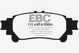 EBC Ultimax OEM Replacement Brake Pads (UD1391)