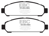 EBC 6000 Series Greenstuff Truck/SUV Brakes Disc Pads (DP61851)