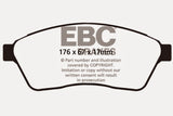 EBC Ultimax OEM Replacement Brake Pads (UD1422)