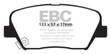 EBC Ultimax OEM Replacement Brake Pads (UD1815)