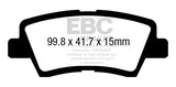 EBC Ultimax OEM Replacement Brake Pads (UD1445)