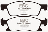 EBC 6000 Series Greenstuff Truck/SUV Brakes Disc Pads (DP61871)