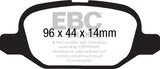 EBC Ultimax OEM Replacement Brake Pads (UD1569)