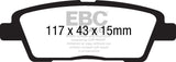 EBC Ultimax OEM Replacement Brake Pads (UD1551)