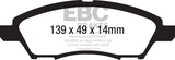 EBC Ultimax OEM Replacement Brake Pads (UD1592)